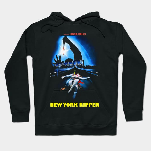 New York Ripper Hoodie by MondoDellamorto